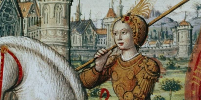 Joan Of Arc On Horseback