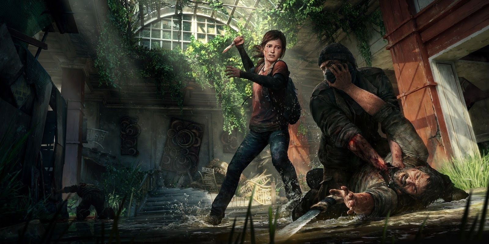 Joel and Ellie in The Last of Us