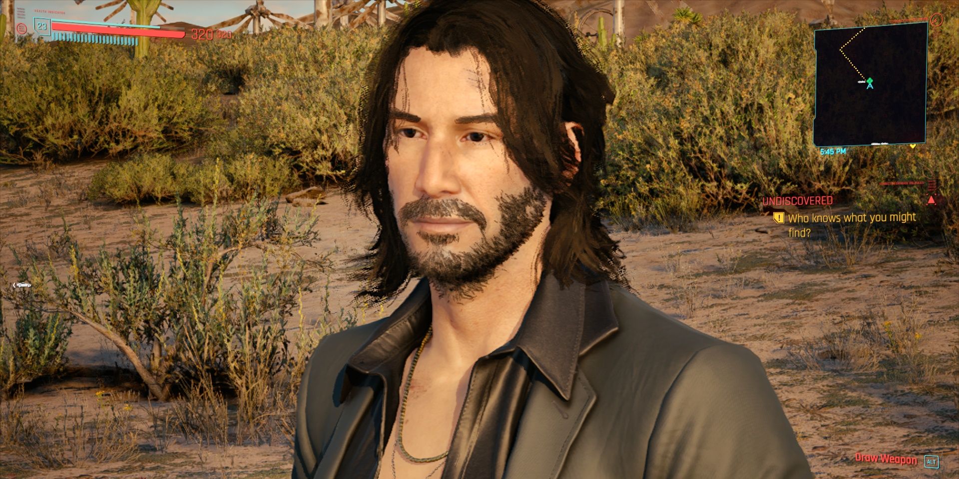 Johnny WhooshyHair mod for Cyberpunk 2077