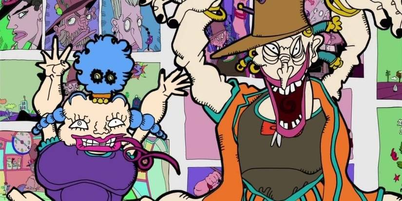 Jojo Oingo Boingo brothers in an alternate art style