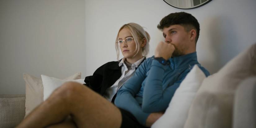 Football player Jordan Davies with girlfriend in Welcome to Wrexham