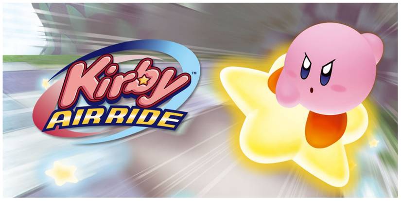 Kirby Air Ride with Logo