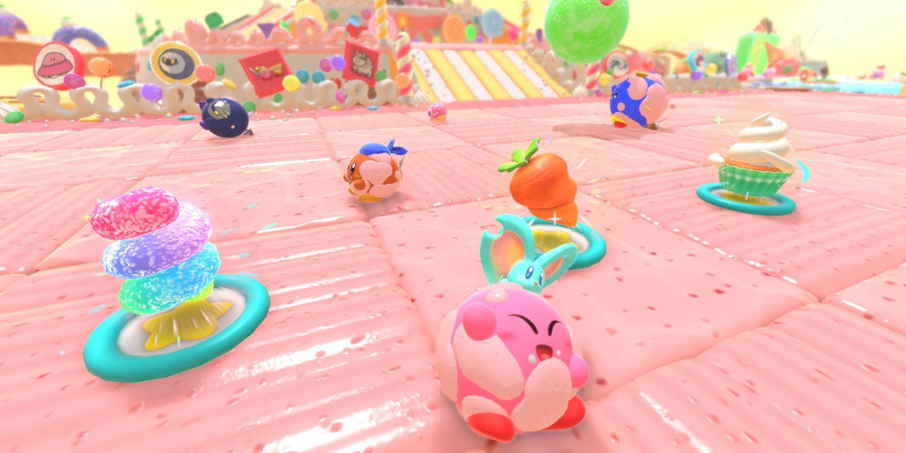 Kirby's Dream Buffet Лучшие костюмы