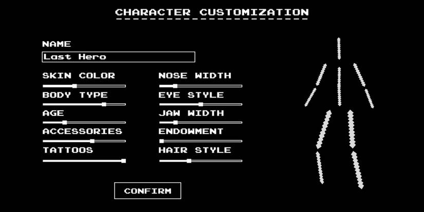 Last Hero of Nostalgaia - Customization
