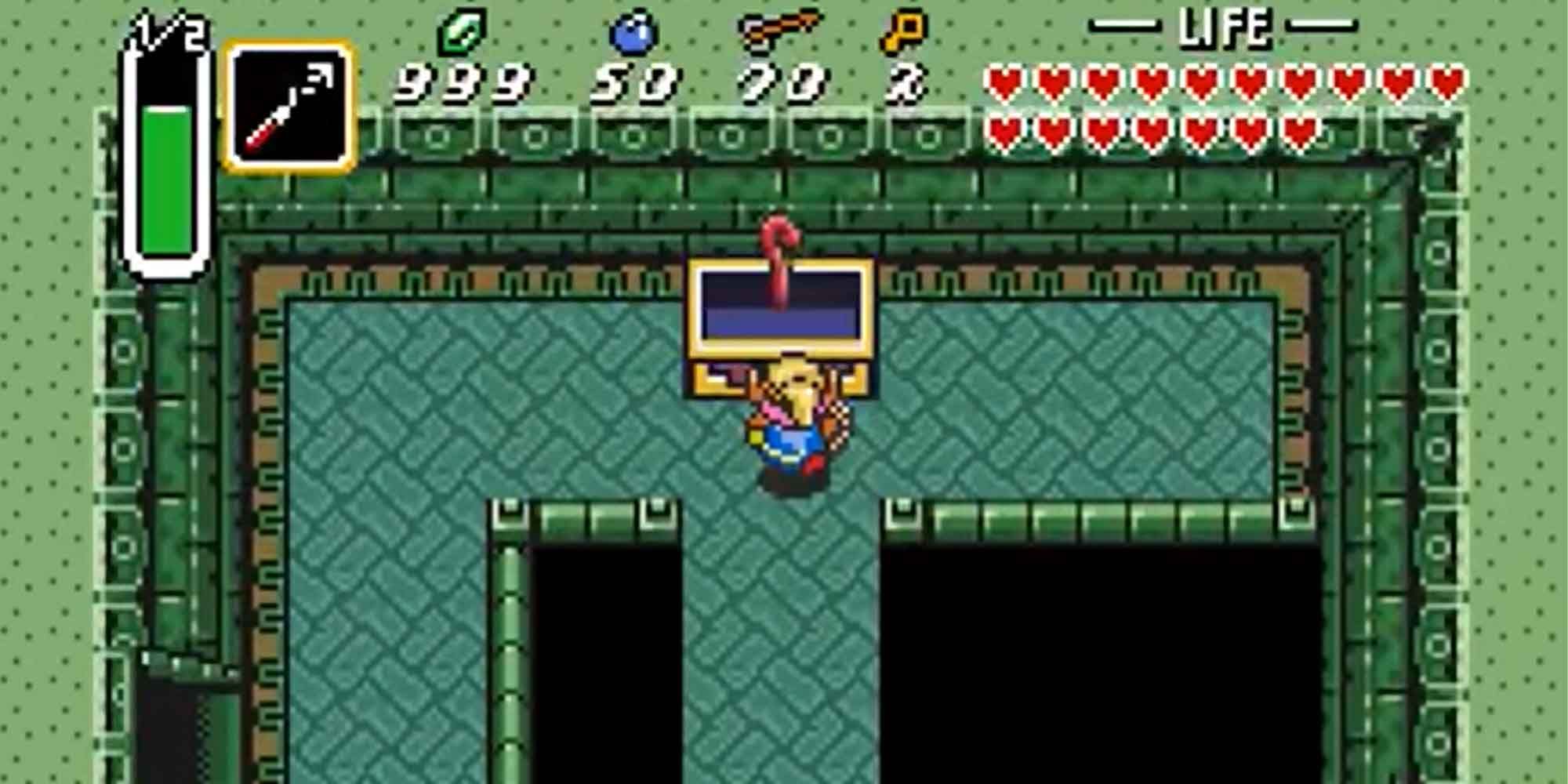 Finding the Cane of Somaria in Legend of Zelda Link to the Past