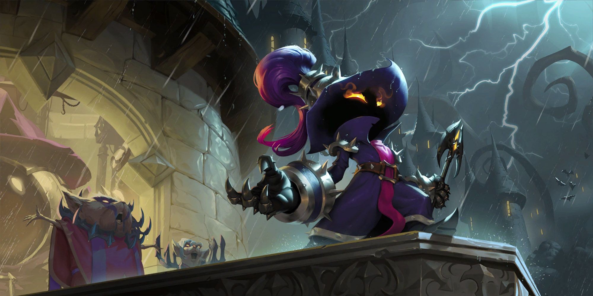 Legends Of Runeterra - Veigar Level 1 Card Art