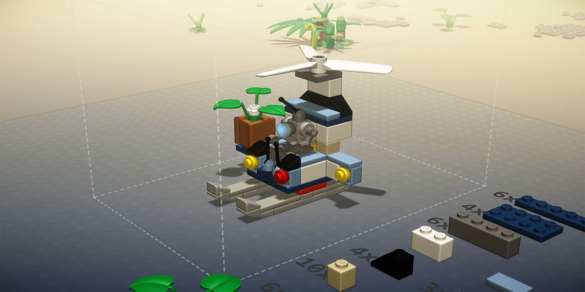 Lego Bricktales - Helicopter