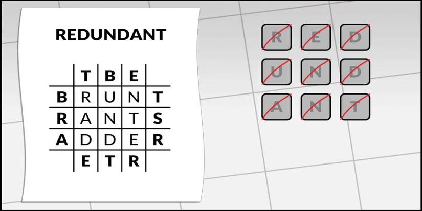 Letterbox Puzzle 103 Redundant