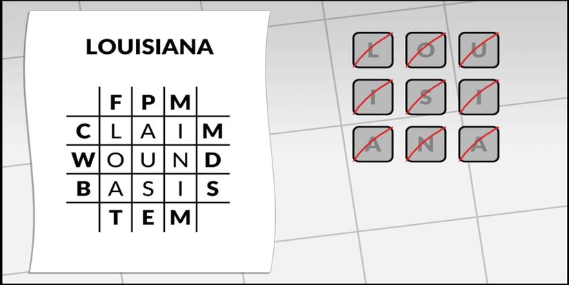 Letterbox Puzzle 104 Louisiana