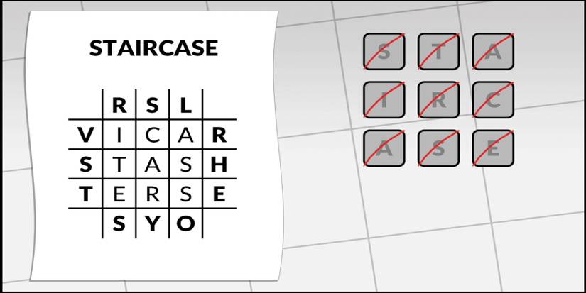 Letterbox Puzzle 108 Staircase
