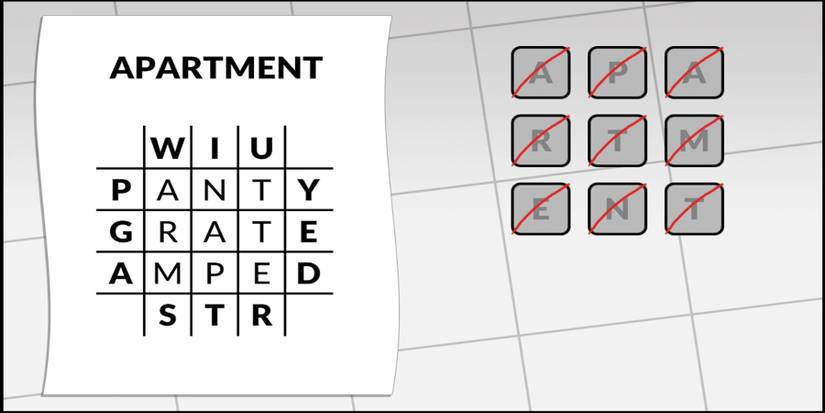 Letterbox Puzzle 109 Apartment