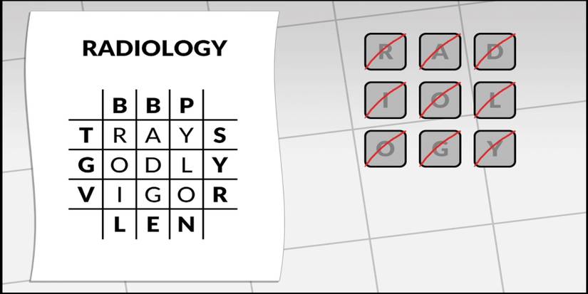 Letterbox Puzzle 118 Radiology