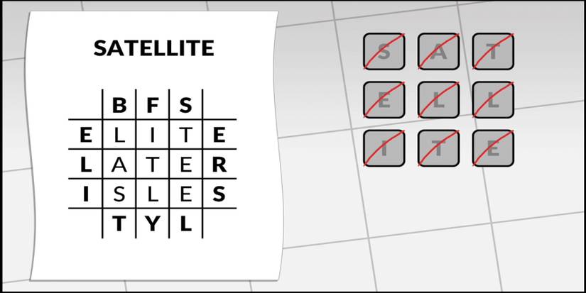 Letterbox Puzzle 119 Satellite