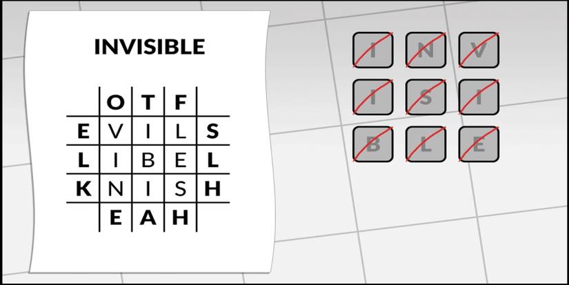 Letterbox Puzzle 15 Invisible
