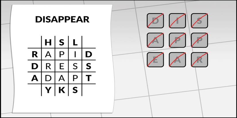 Letterbox Puzzle 16 Disappear