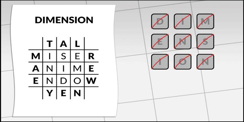 Letterbox Puzzle 18 Dimension
