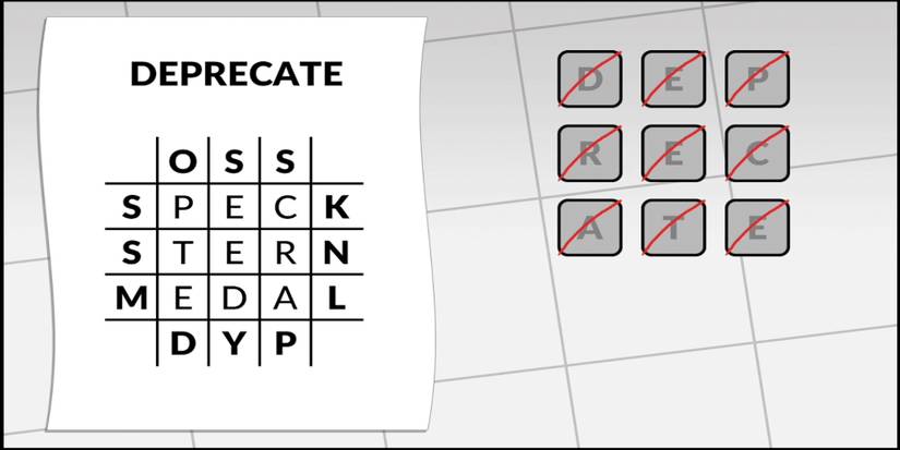Letterbox Puzzle 34 Deprecate