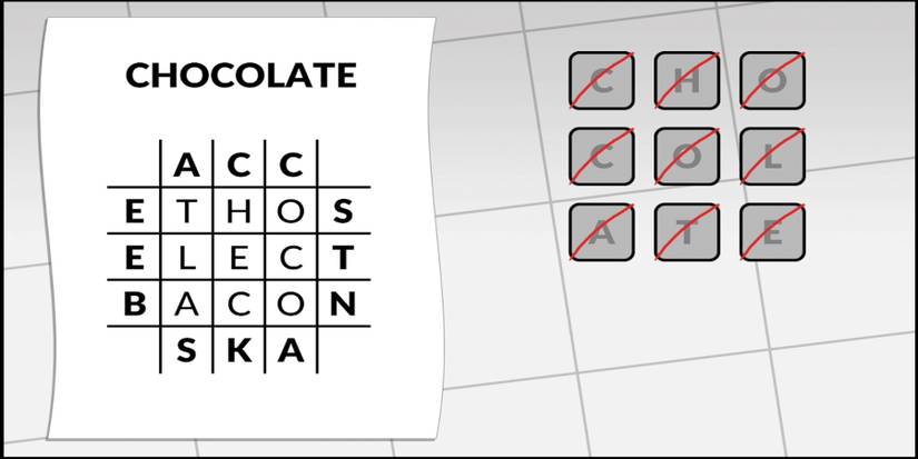 Letterbox Puzzle 39 Chocolate