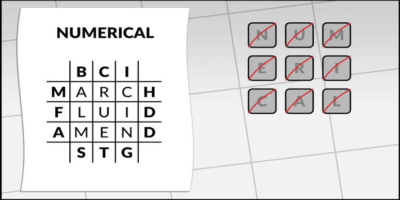 Letterbox Puzzle 45 Numerical