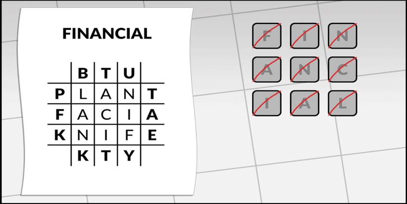 Letterbox Puzzle 46 Financial