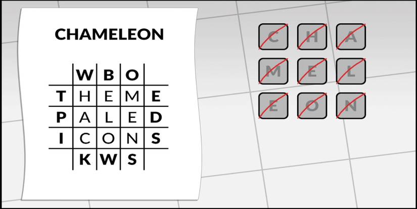 Letterbox Puzzle 6 Chameleon