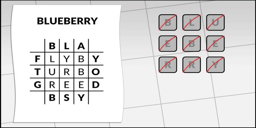 Letterbox Puzzle 63 Blueberry