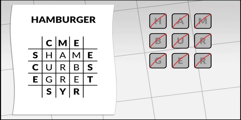 Letterbox Puzzle 67 Hamburger