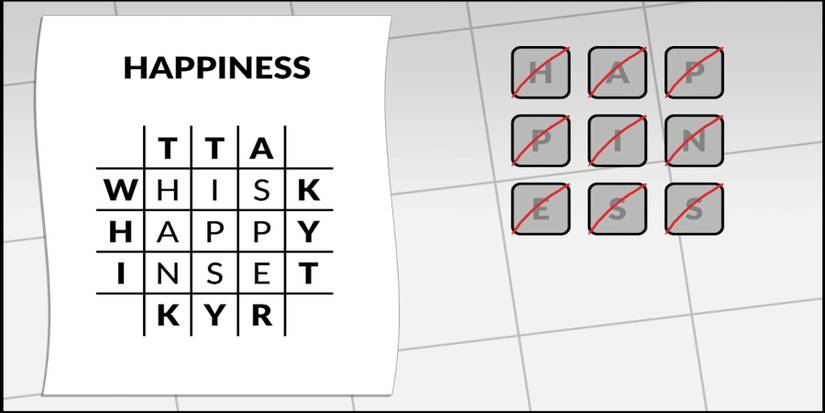 Letterbox Puzzle 7 Happiness