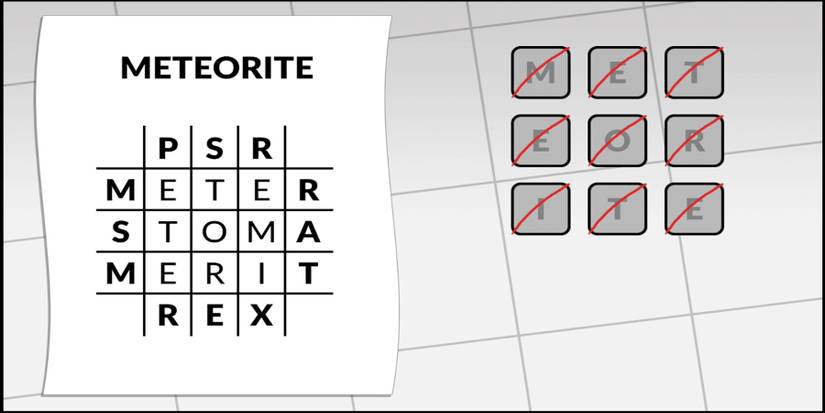 Letterbox Puzzle 78 Meteorite