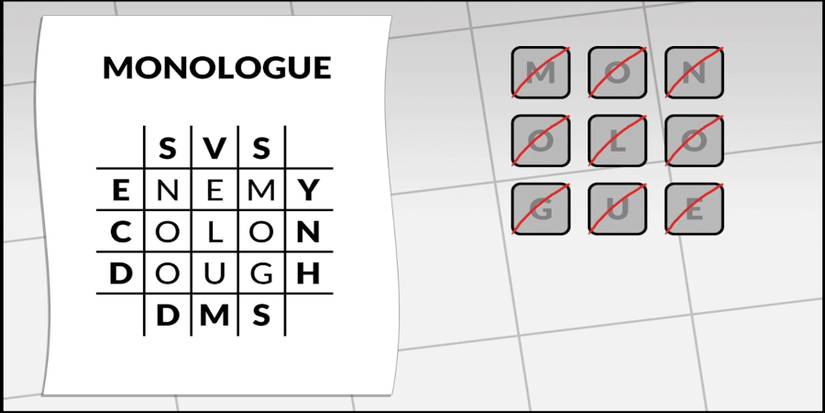 Letterbox Puzzle 79 Monologue