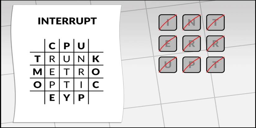 Letterbox Puzzle 85 Interrupt