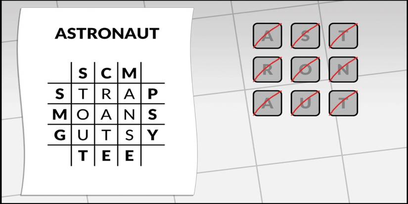 Letterbox Puzzle 86 Astronaut