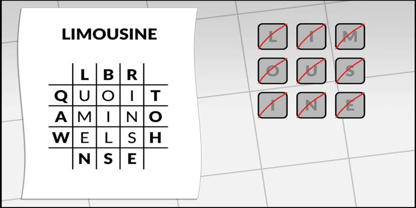 Letterbox Puzzle 89 Limousine