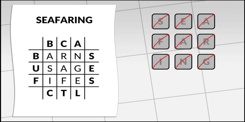 Letterbox Puzzle 95 Seafaring