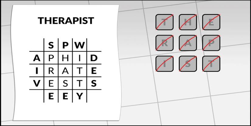 Letterbox Puzzle 96 Therapist
