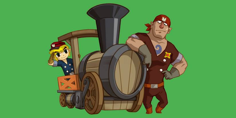 Link and Alfonzo Spirit Tracks