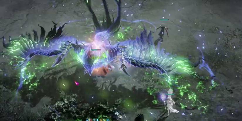 Battle with Deskaluda in Lost Ark