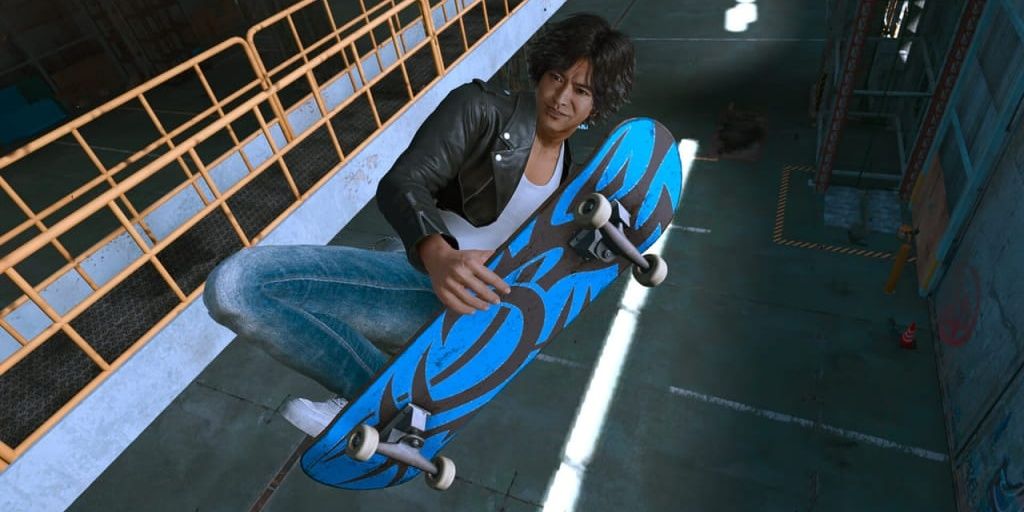 Lost Judgment Skateboards- Blue Tribal