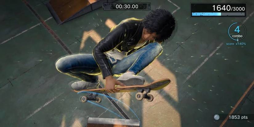 Lost Judgment Skateboards- Yellow Lizard 