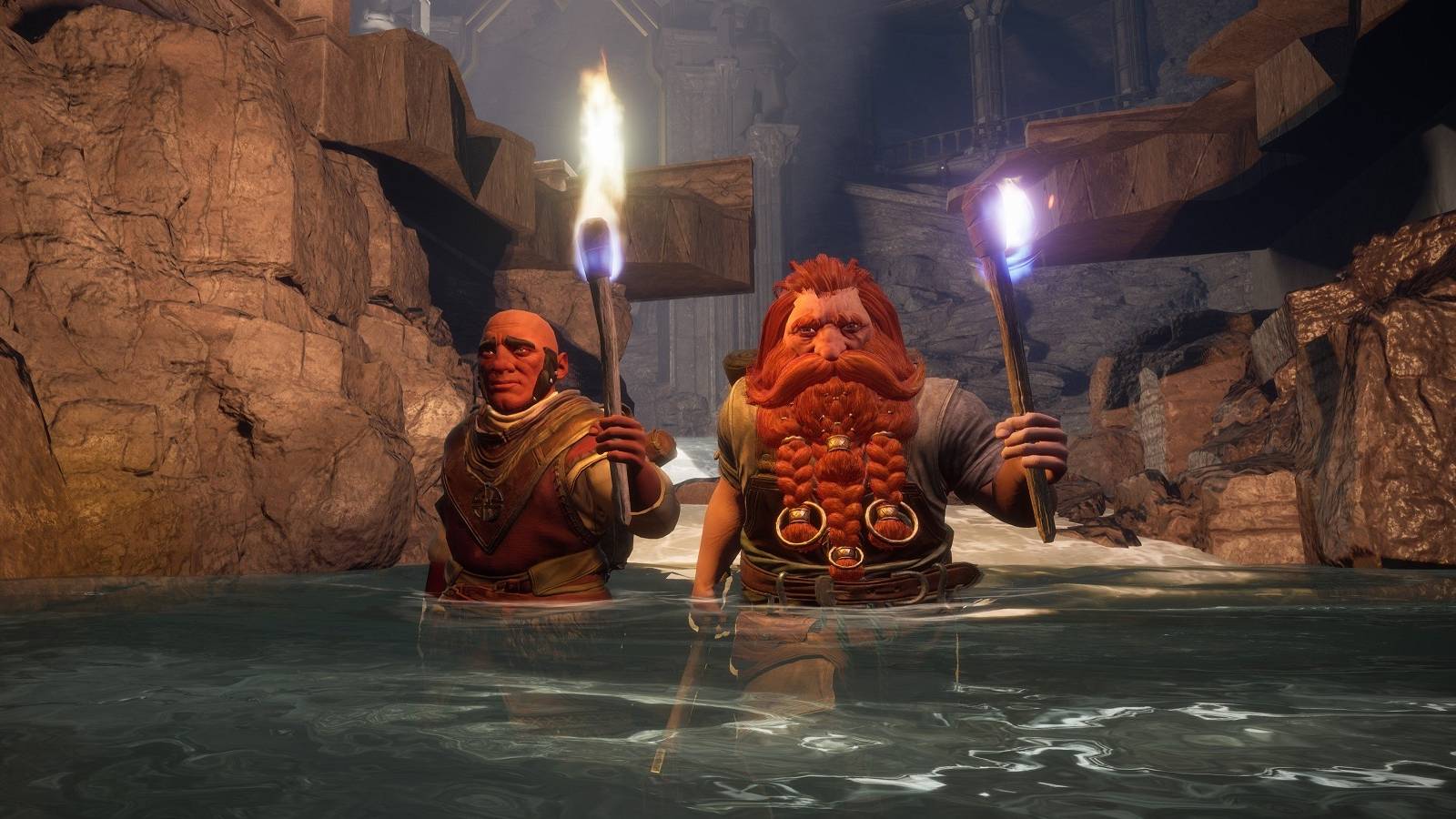 Lord-of-the-Rings-Return-to-Moria-Gameplay-Duo