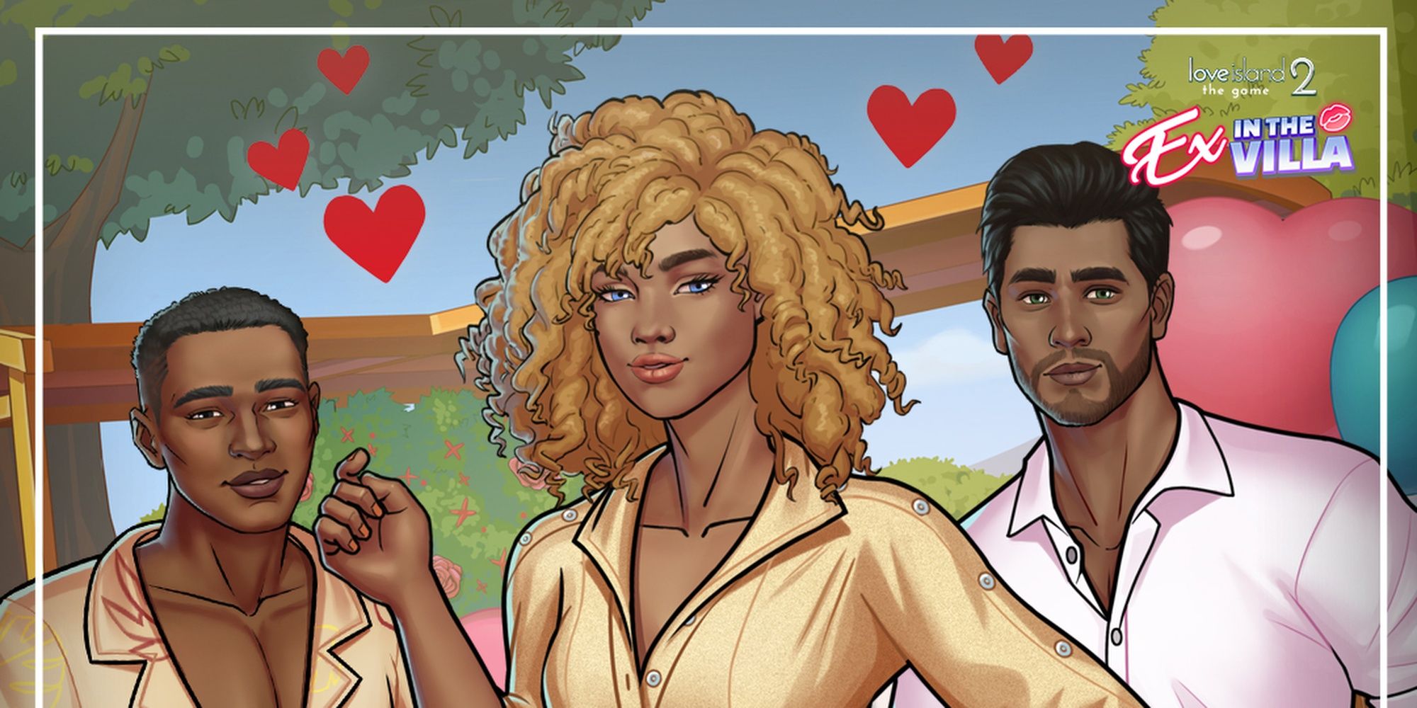 A promo image for Love Island The Game: Ex in the Villa