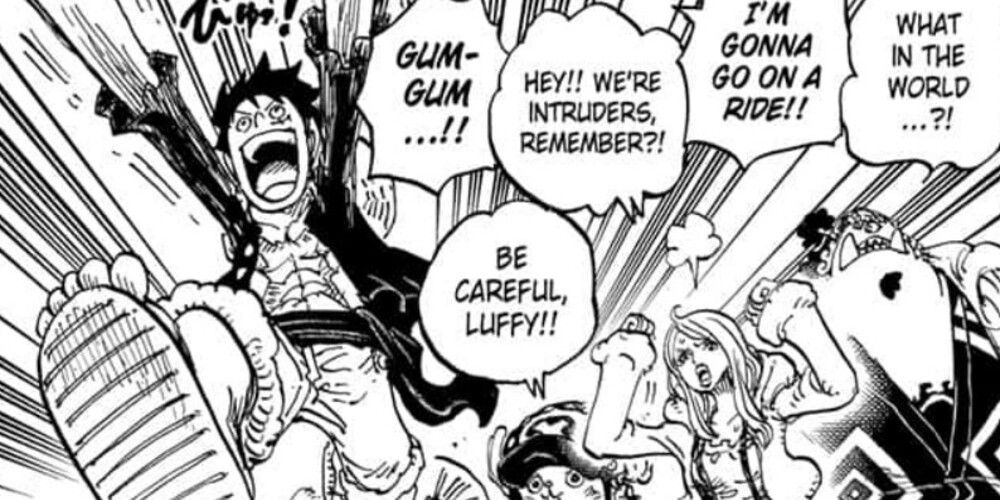 Luffy's group One Piece 1062 
