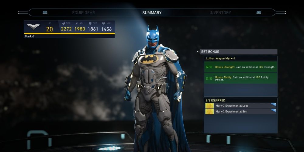 Luthor Wayne Mark 2 for batman in injustice 2