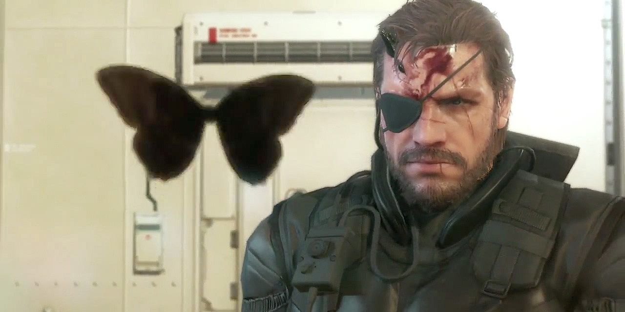 MGS Characters Arcs- MGSV Paz Death Scene Butterfly