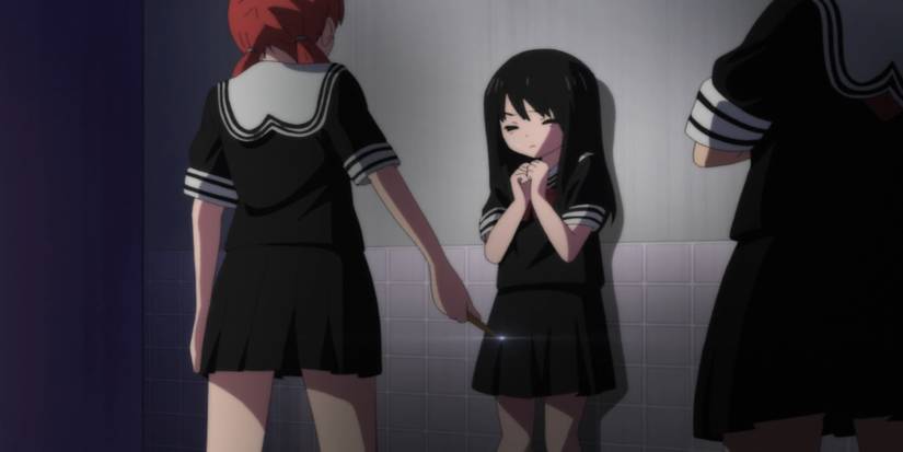 Magical Girl Site Bathroom Scene