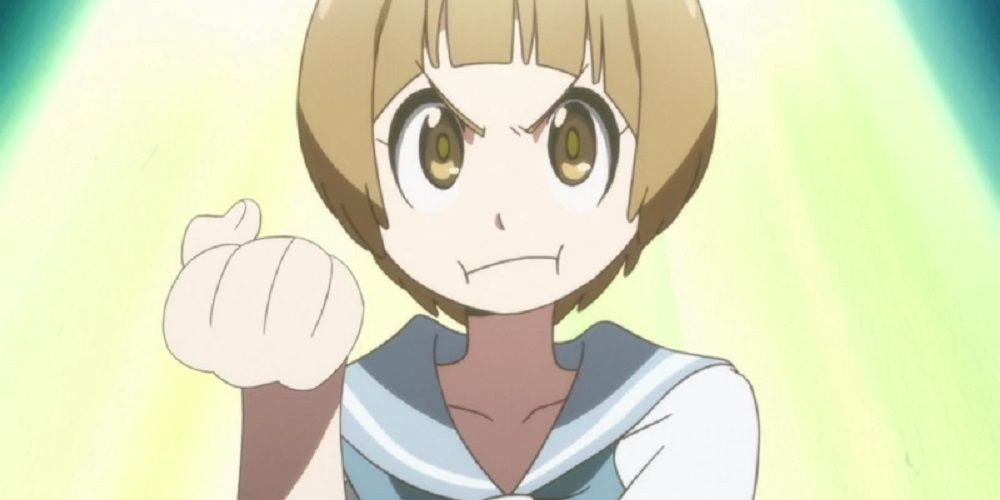 Mako Mankanshoku making her debut in the Kill la Kill anime