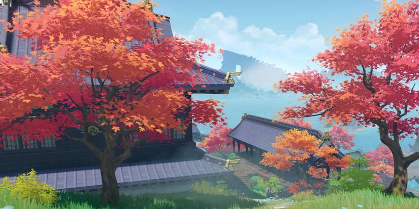 Maple Trees in Genshin Impact