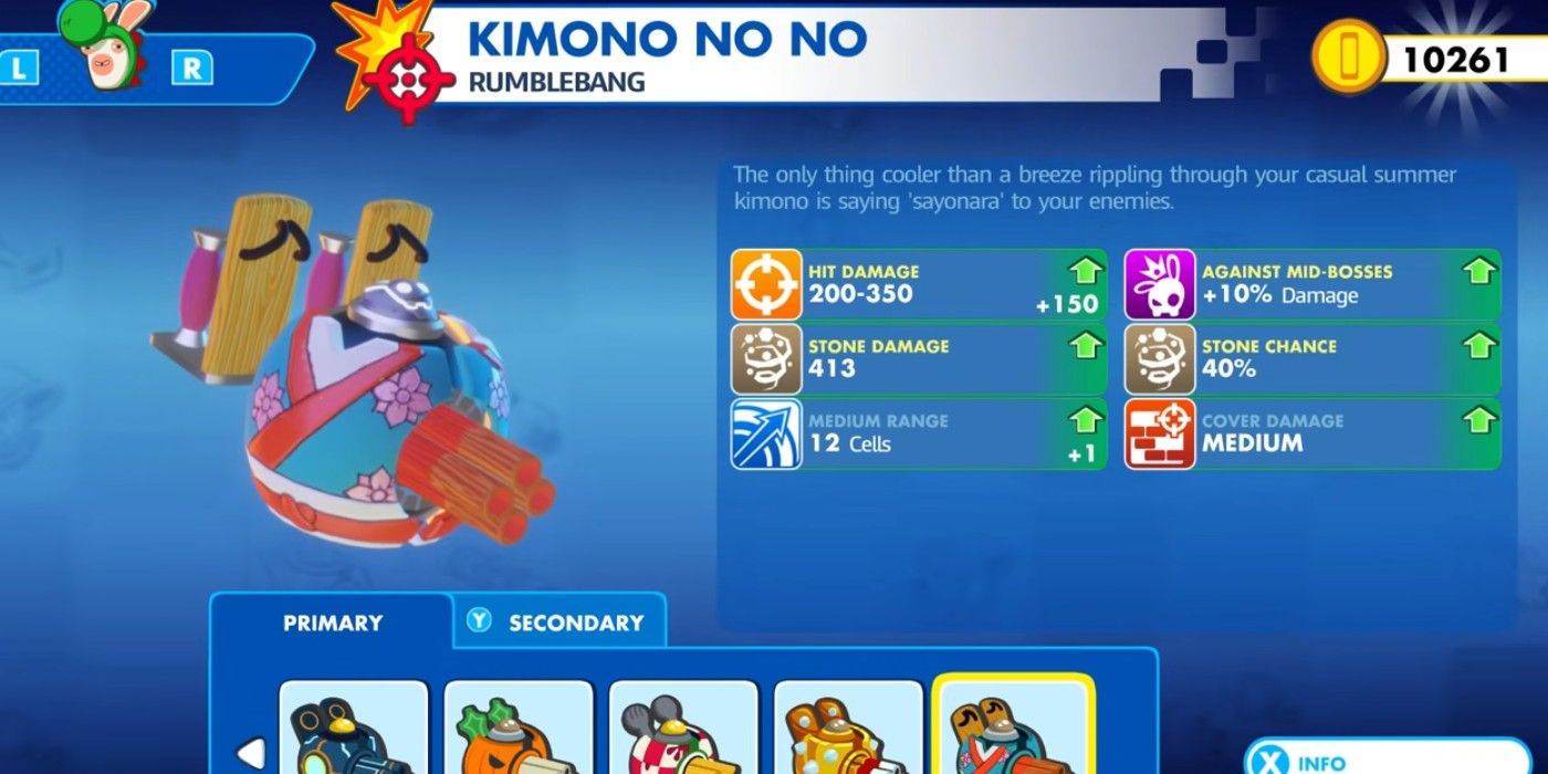 Mario + Rabbids Kingdom Battle Kimono No No