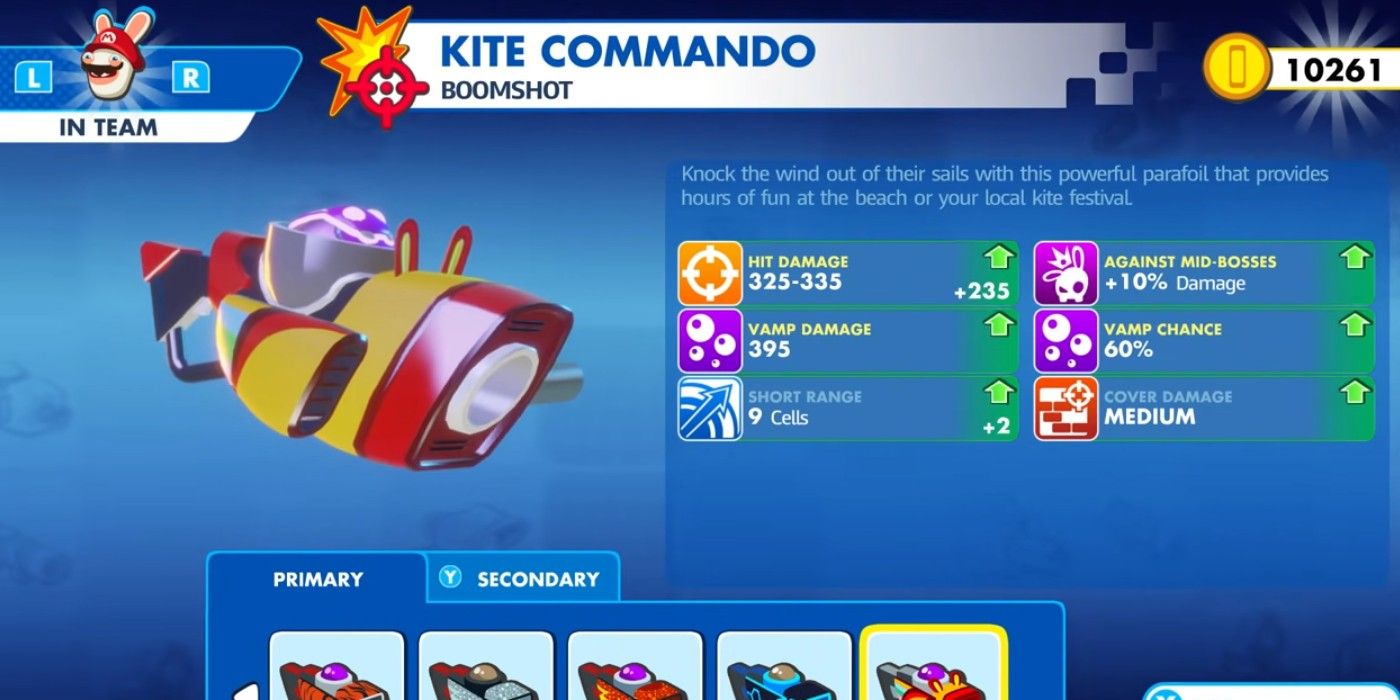 Mario + Rabbids Kingdom Battle Kite Commando