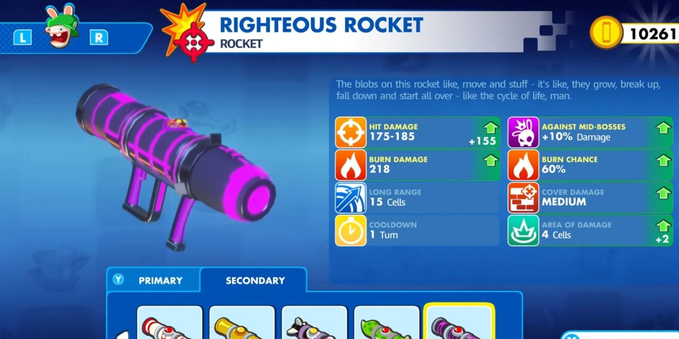 Mario + Rabbids Kingdom Battle Righteous Rocket